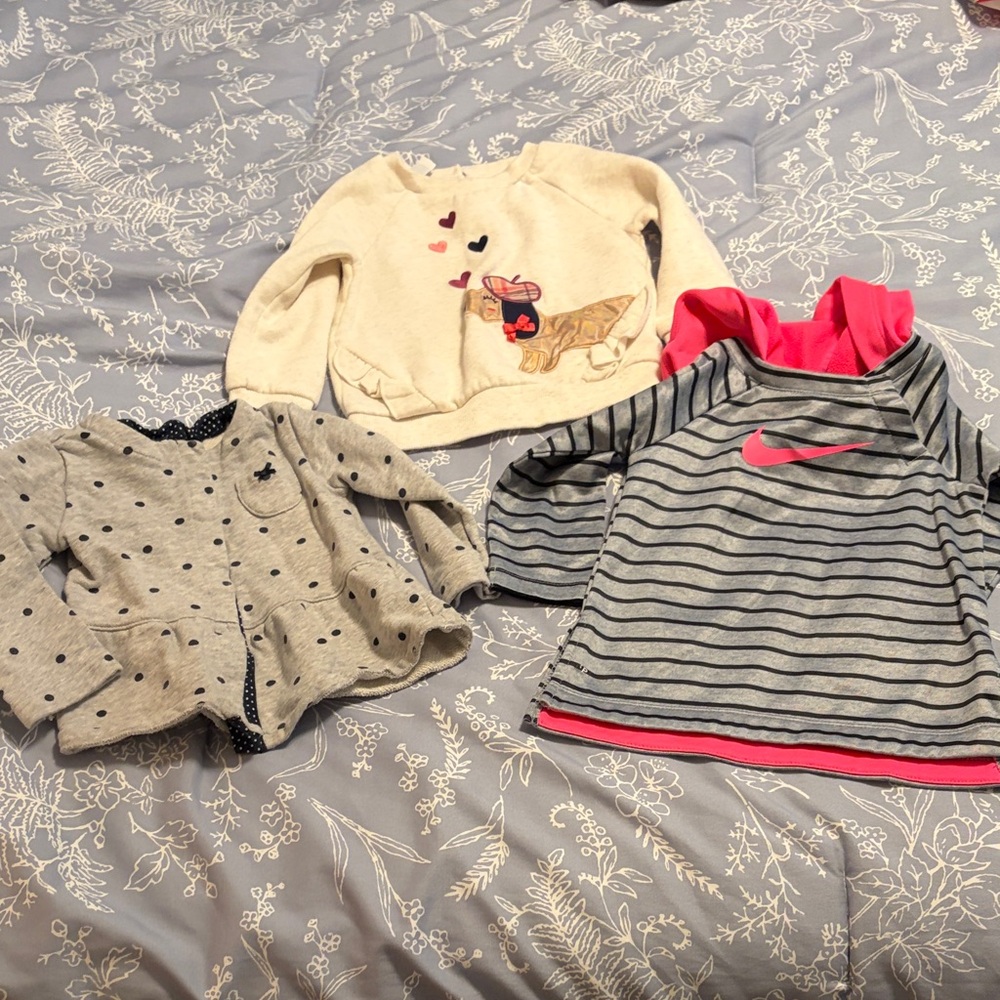 Bundle of 18 month Long-Sleeve Tops